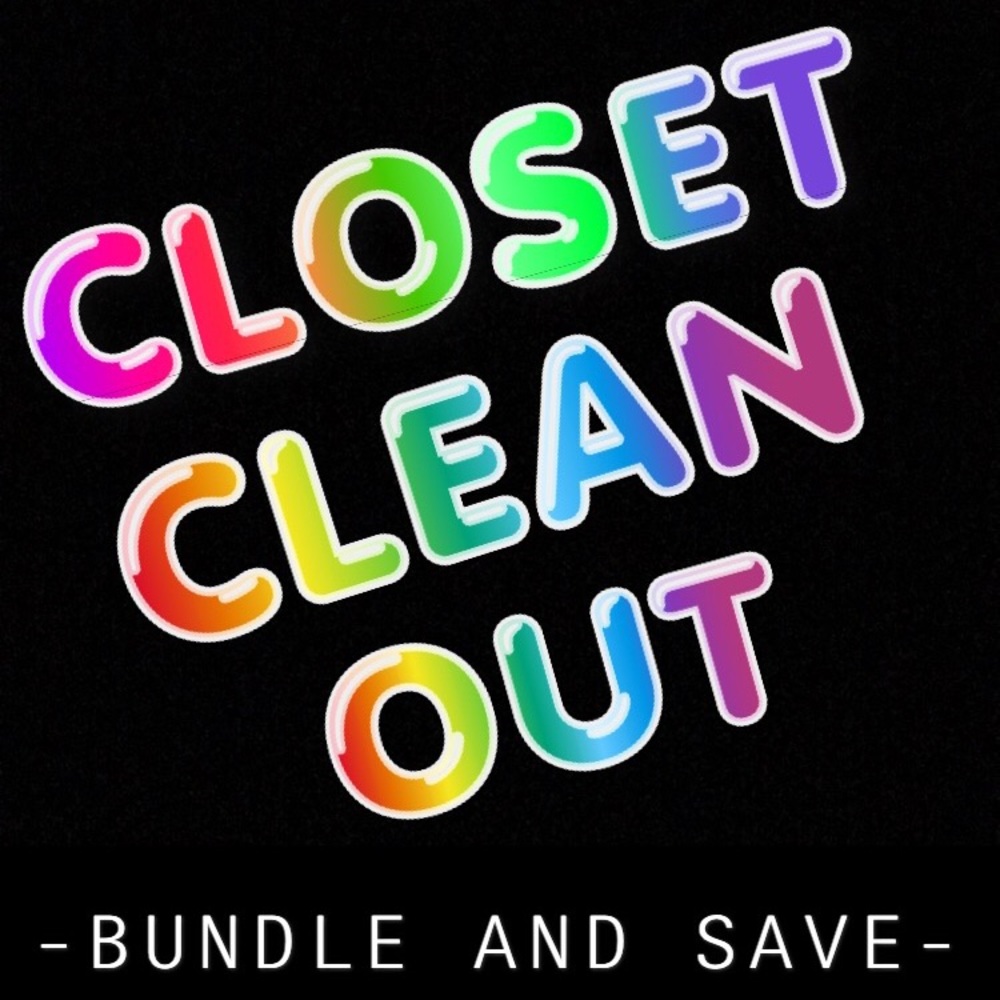 CLOSET CLEAN OUT!!!!